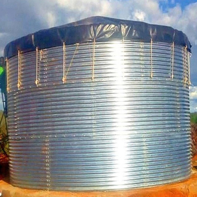 Hot Wheeled Tank Hot Dipped Galvanized Sheet Steel Hotels Galvanized Rainwater Collection Tanks For Agriculture Farm